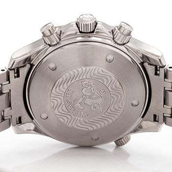 Omega, Seamaster, kronograf, armbandsur, 41,5 mm.