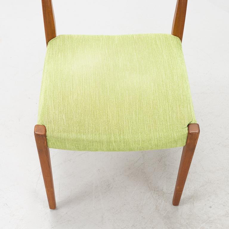 A ser of four 'Kontiki' chairs by Yngve Ekström, 1960s-.