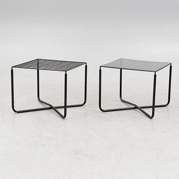 Niels Gammelgaard, a pair of 'Järpen' armchairs and tables, IKEA.