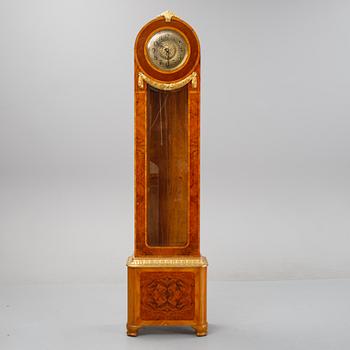 A Gustavian style floor clock, first half of the 20th century.
