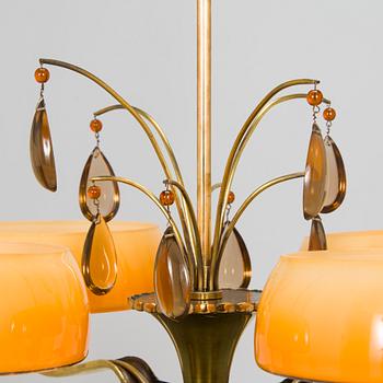 Paavo Tynell, taklampa modell 1253/4, Taito, 1930-tal.