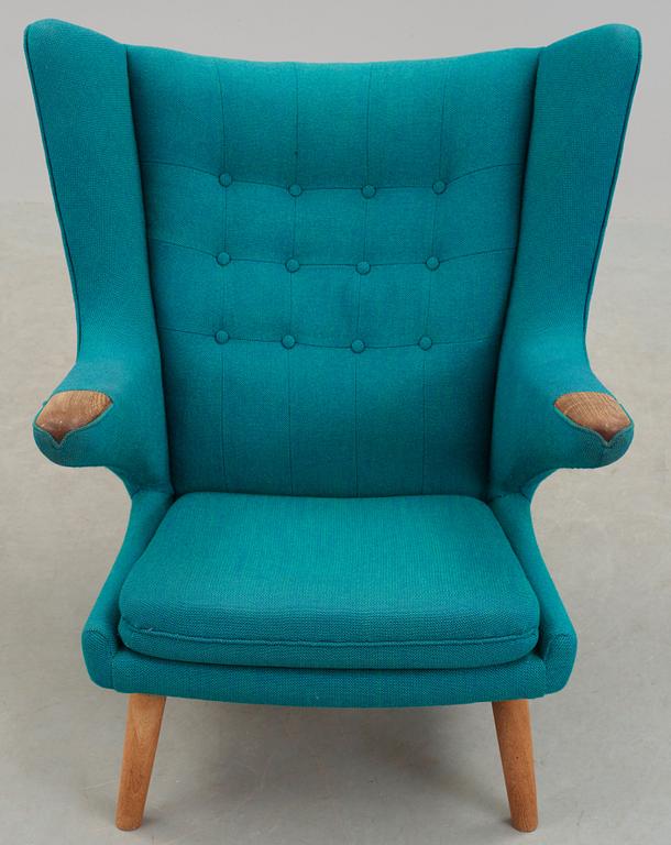 A Hans J Wegner 'Bamse' easy chair, AP-stolen, Denmark 1950's.