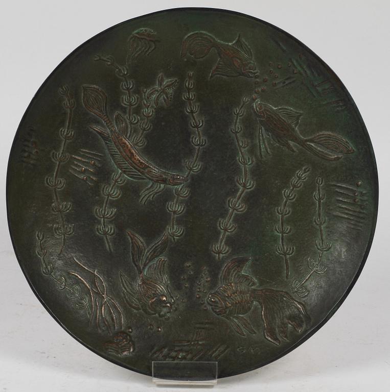 FAT, brons, Gunnar Nylund. Sign GN.