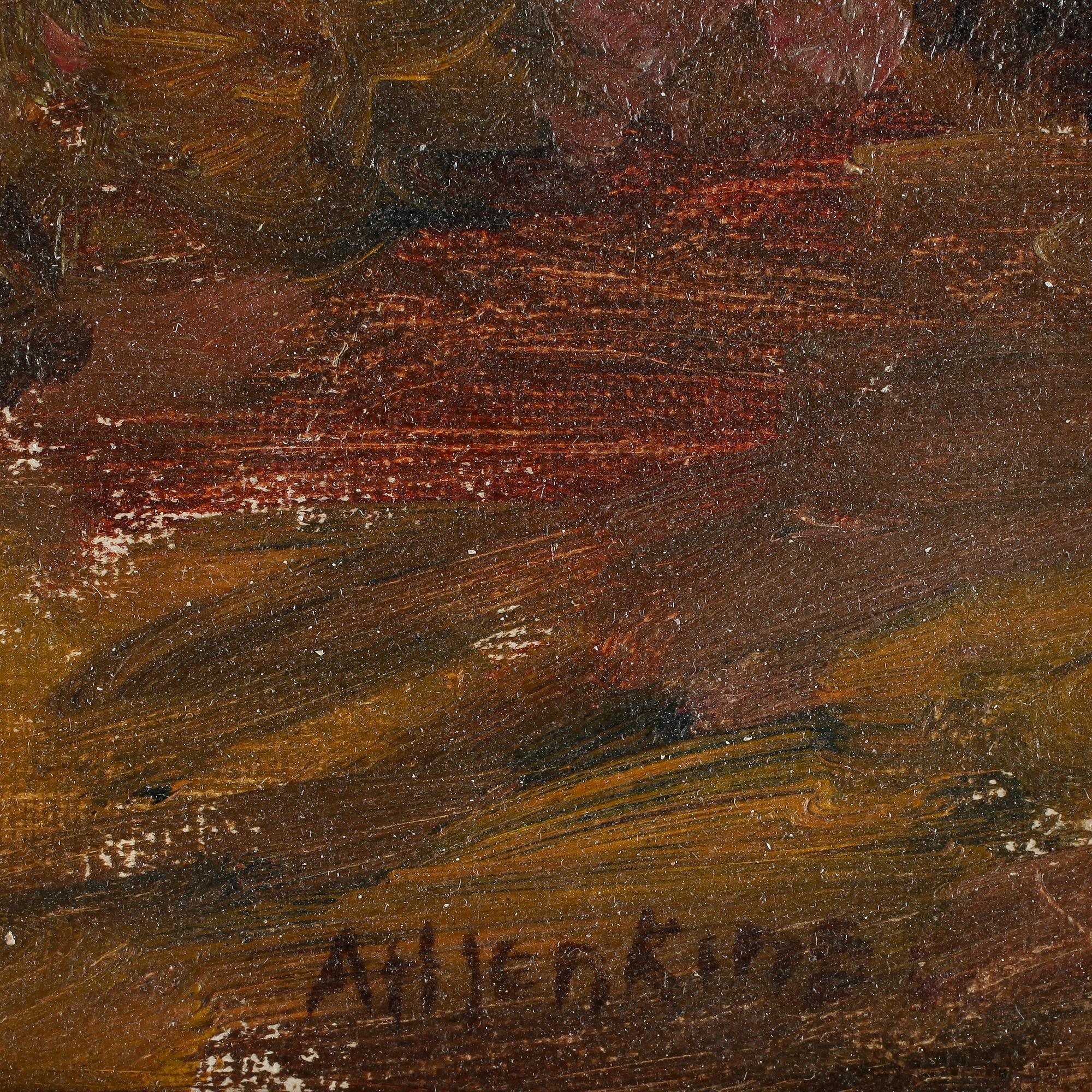 ARTHUR JENKINS, olja på pannå, sign.