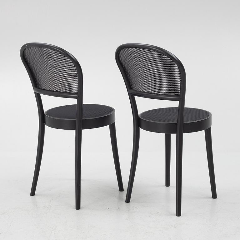 Claesson Koivisto Rune, two '314' chairs, Ton, unique prototypes.