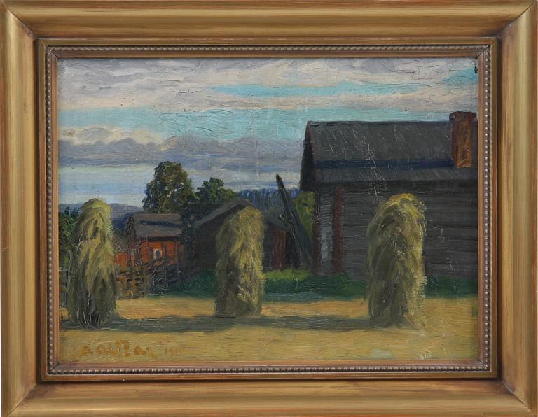 ANDERS ALTZAR, olja på duk, sign.