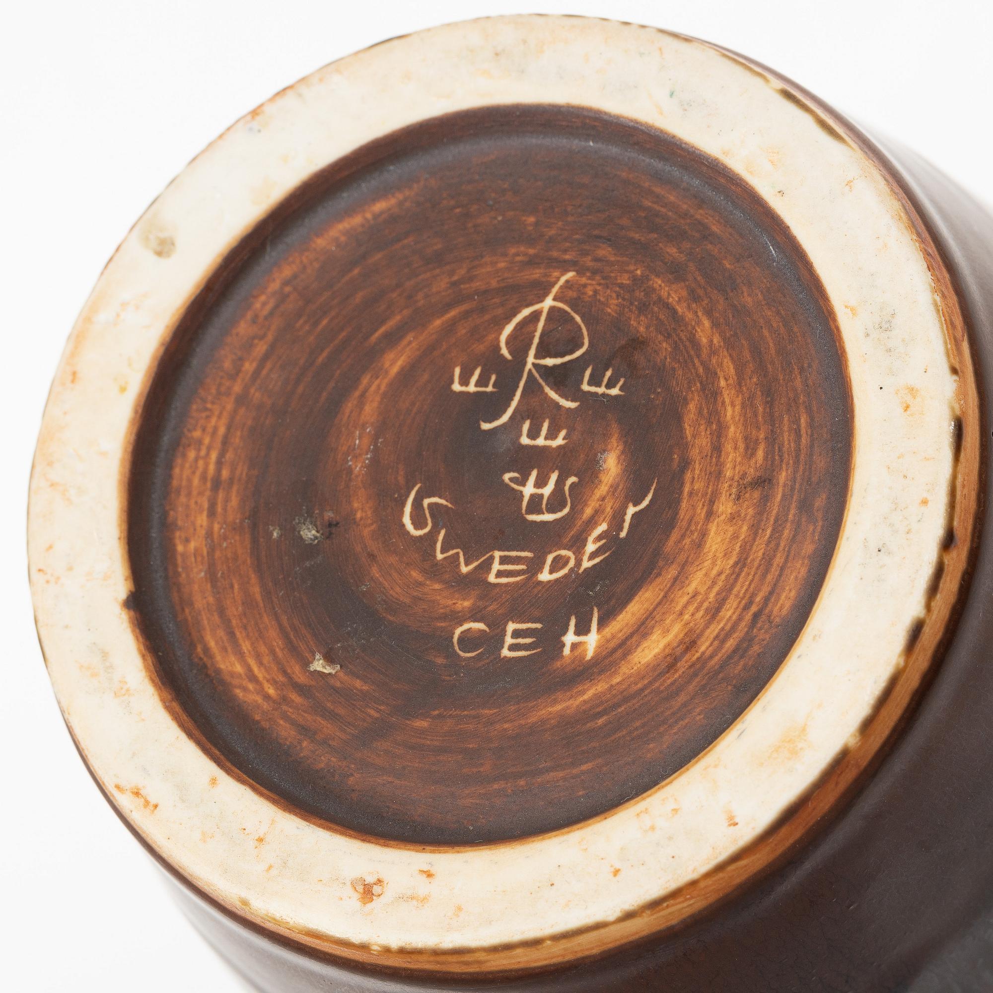 Carl-Harry Stålhane, a vase, Rörstrand.