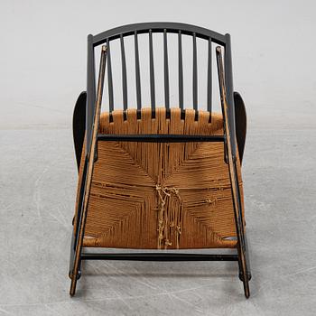 Hans J Wegner, gungstol, "J 16". Danmark, 1900-talet sandra hälft.