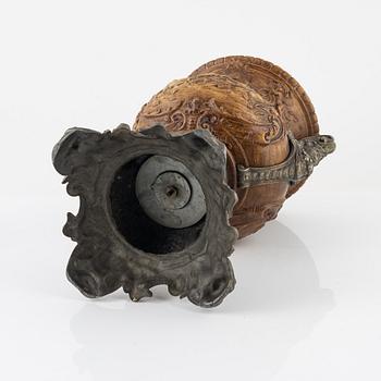 A late 19th century decorative vase.