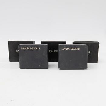 Jens Quistgaard, Candle holders, 10 pcs, Denmark, second half of the 20th century.