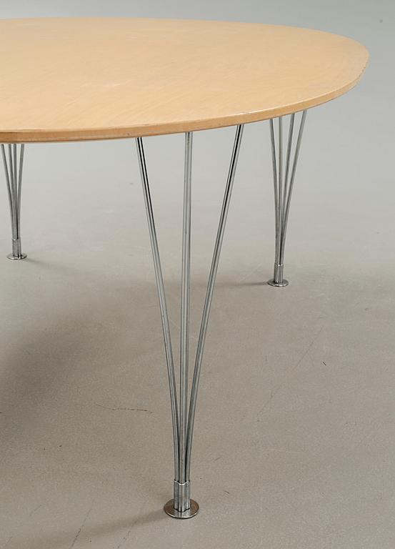 and PIET HEIN, model "Superellips", for Mathsson International in Värnamo, late 20th century.