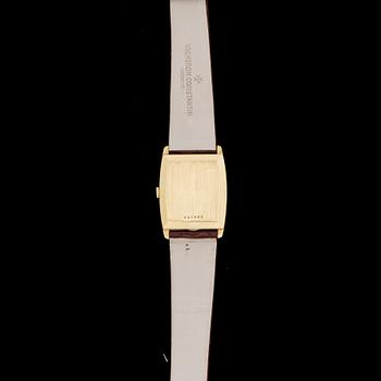 HERRARMBANDSUR, Vacheron & Constantin, 18K guld, omkring 1970.