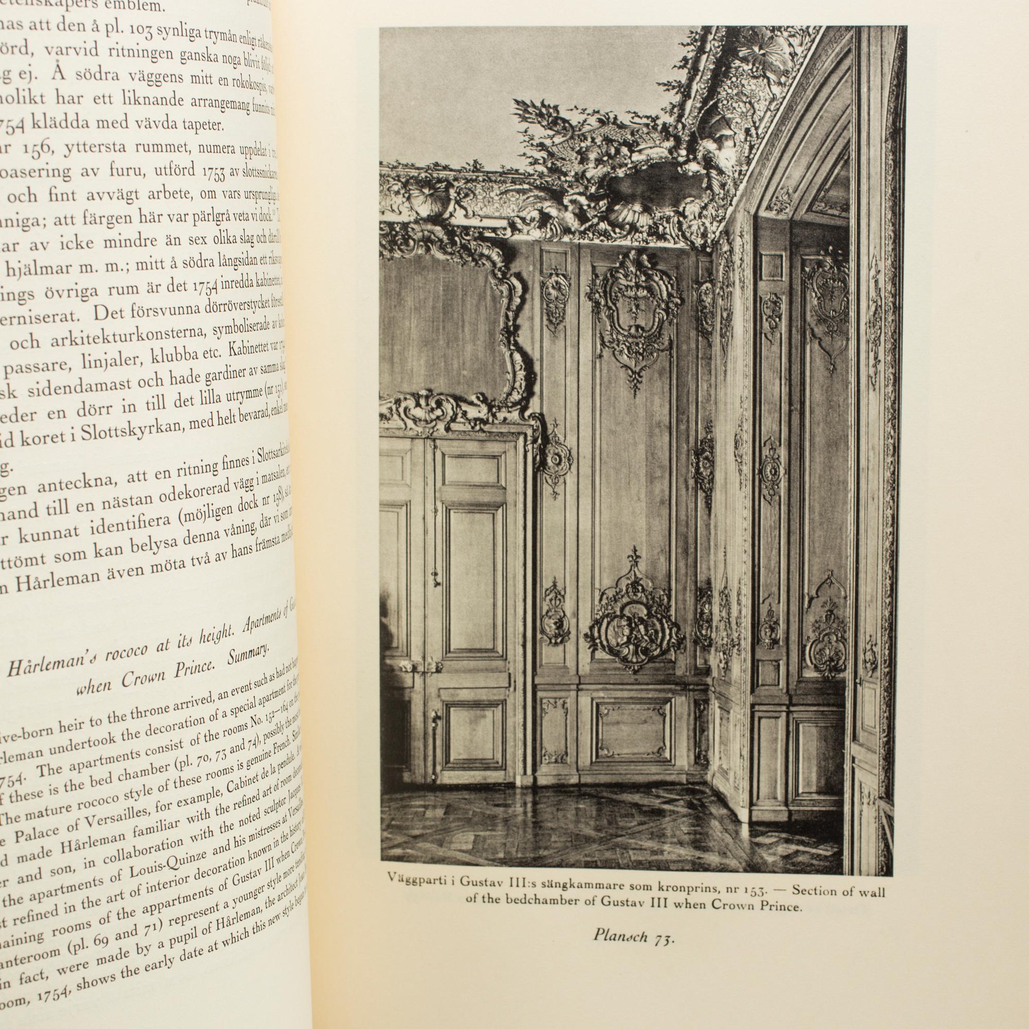 MARTIN OLSSON OCH TORD O:SON NORDBERG, (RED)3 vol, Stockholms slotts historia, 1-3, Stockholm 1940-41.
