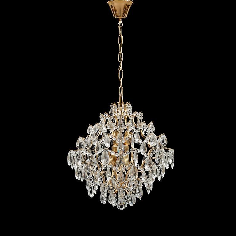 TAKLAMPA, sent 1900-tal. Höjd ca 50 cm.