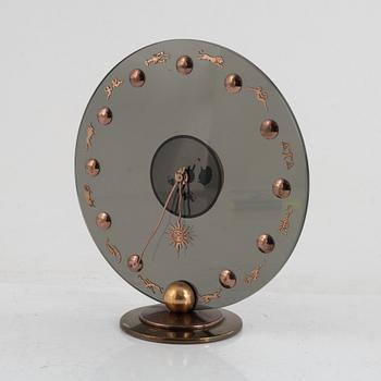 A mantel clock, second half of the 20th Century.