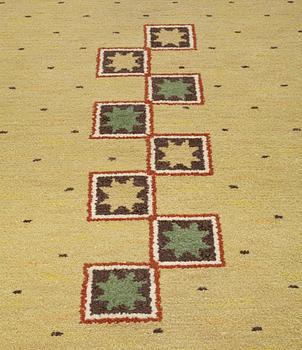 Märta Måås-Fjetterström, A CARPET, "Il Greco", knotted pile, ca 246 x 172 cm, signed AB MMF.