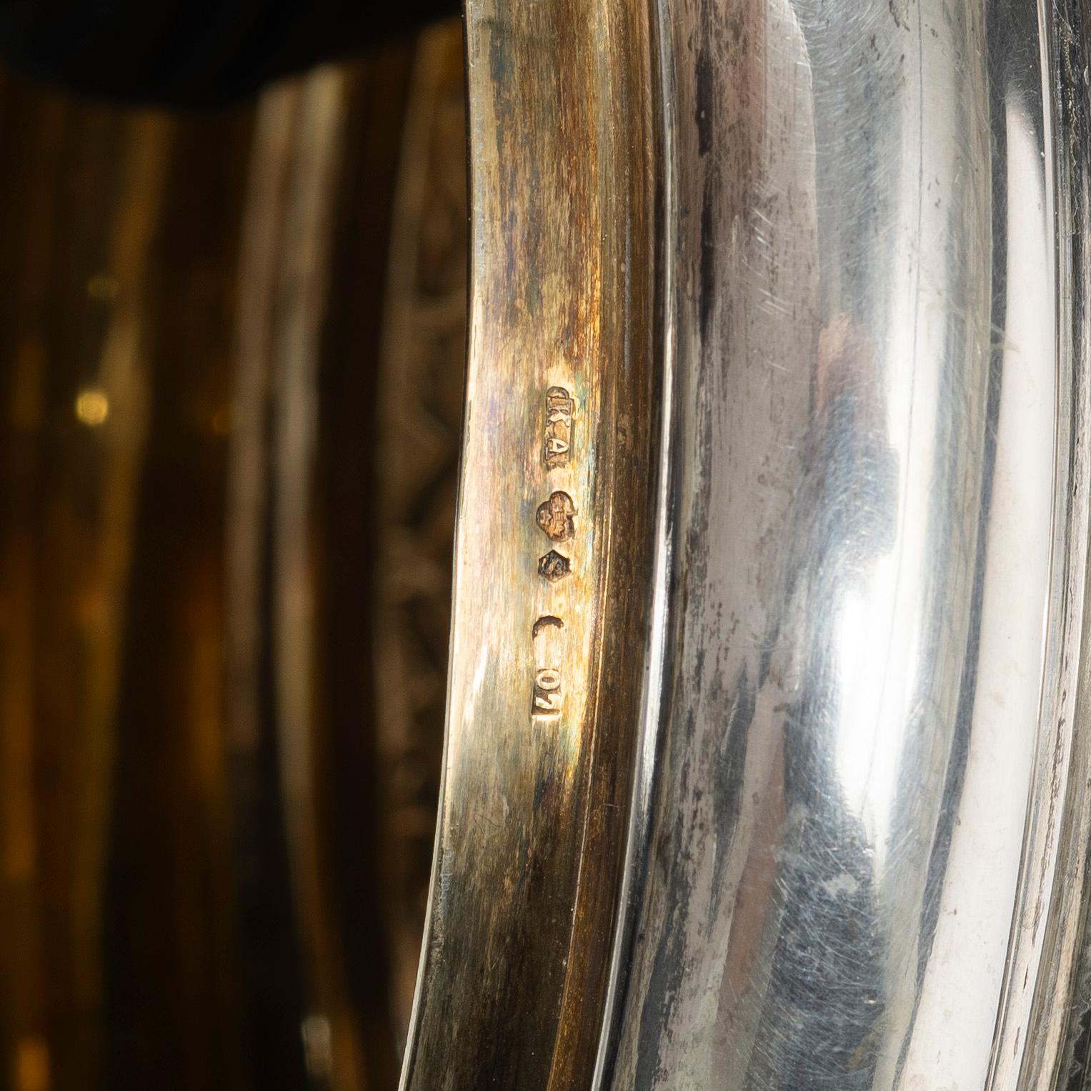 Karl Anderson, A Swedish silver tankard, mark of K Anderson, Stockholm 1916.