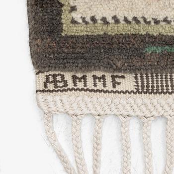 Märta Måås-Fjetterström, matta, "Örtagården", flossa, ca 352 x 256 cm, signerad AB MMF JBE 1952.