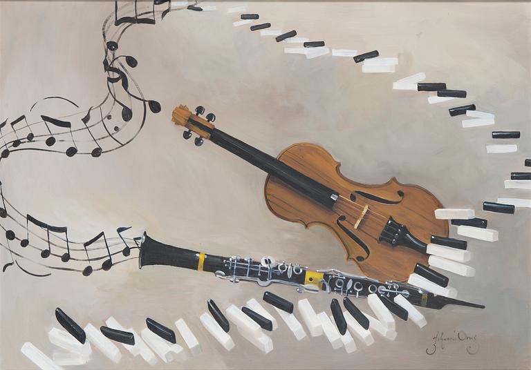 Johanna Oras, 'The power of melodies'.