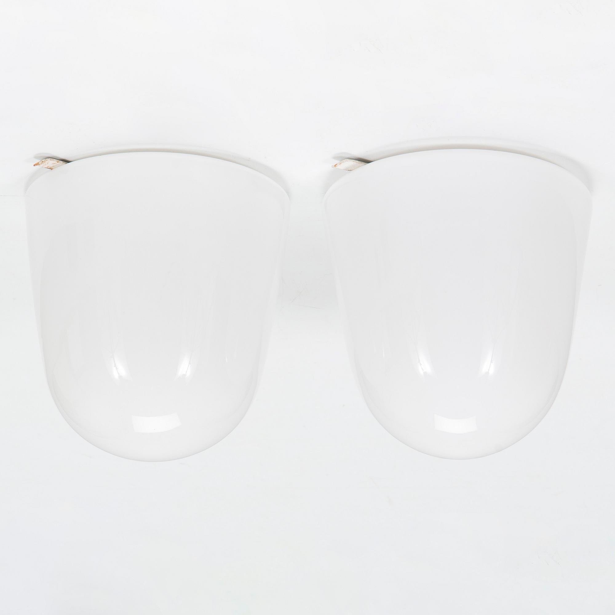 Paavo Tynell, a pair of mid-20th-century '80112' ceiling lights for Idman.