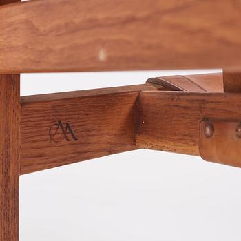 Carl-Axel Acking, a first edition "Trienna", easy chair, cabinetmaker Torsten Schollin, 1950s. Provenance Carl Axel Acking.