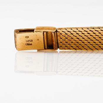 ARMBANDSUR, dam, 18K guld, Longines. Vikt 31 g.