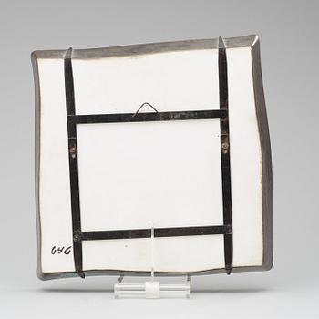 A Birger Kaipiainen ceramic dish, Rörstrand 1950's.