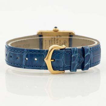 must de Cartier, Tank, wristwatch, 20.5 x 20 (28) mm.
