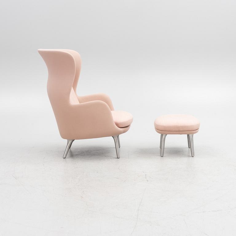 Jaime Hayon, armchair and footstool, "Ro JH1", Fritz Hansen.