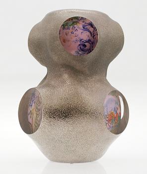 A Per B Sundberg 'Fabula' glass vase, Orrefors Limited Gallery 2004.