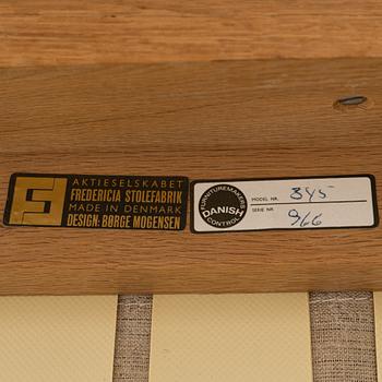 Børge Mogensen, soffa, modell 2442, Fredericia, Danmark.