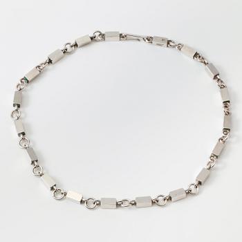 COLLIER, sterlingsilver, Wiwen Nilsson, Lund 1973.