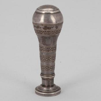 SIGILL, silver, Ryssland 1891. Vikt 43 g.