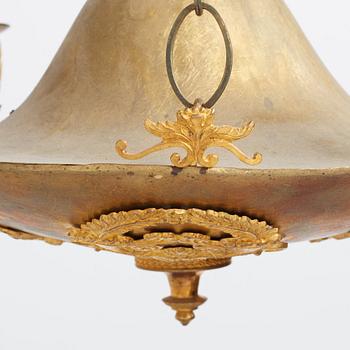 AMPEL, för fyra ljus, Sverige, 1800-tal, Karl Johan.