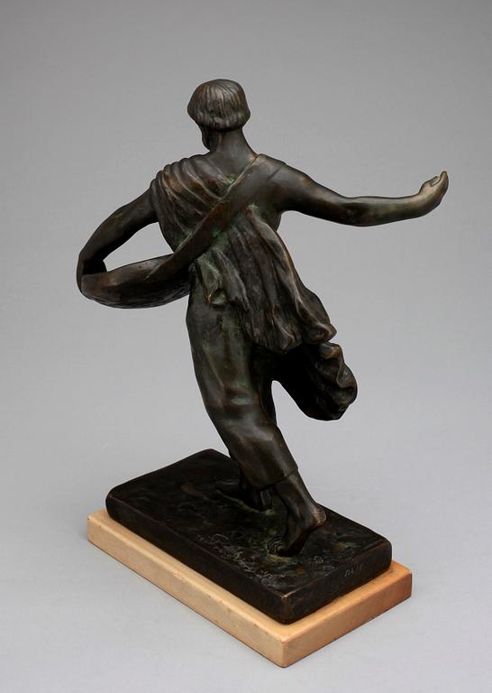 TORE STRINDBERG, skulptur, brons. Sign. Gjutarstämplar Otto Meyer.