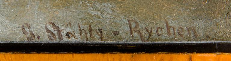 Hubert Sattler, Alplandskap, 2st.