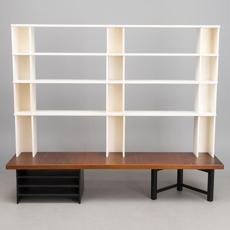 A 1960/1970s 'Välipala' shelf for HMN Huonekalu Mikko Nupponen, Lahti, Finland.