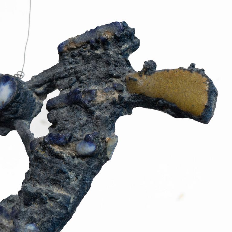 Anders Bruno Liljefors, skulptur/väggrelief, stengods, Gustavsberg, 1950-tal.