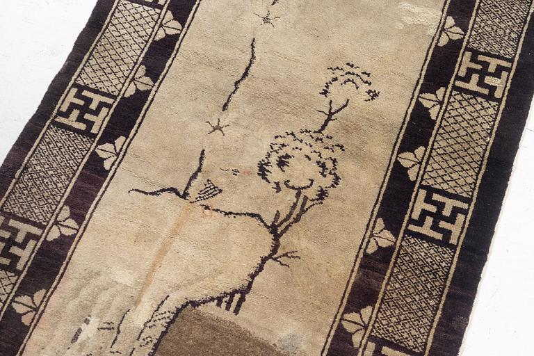 A runner carpet, China, 170 x 90 cm.