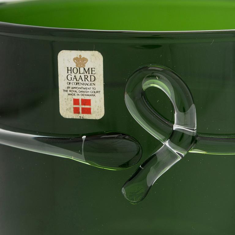 Michael Bang, six flower pots, Holmegaard, Denmark.