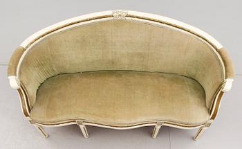 SOFFA, gustaviansk stil, 1900-talets första hälft.