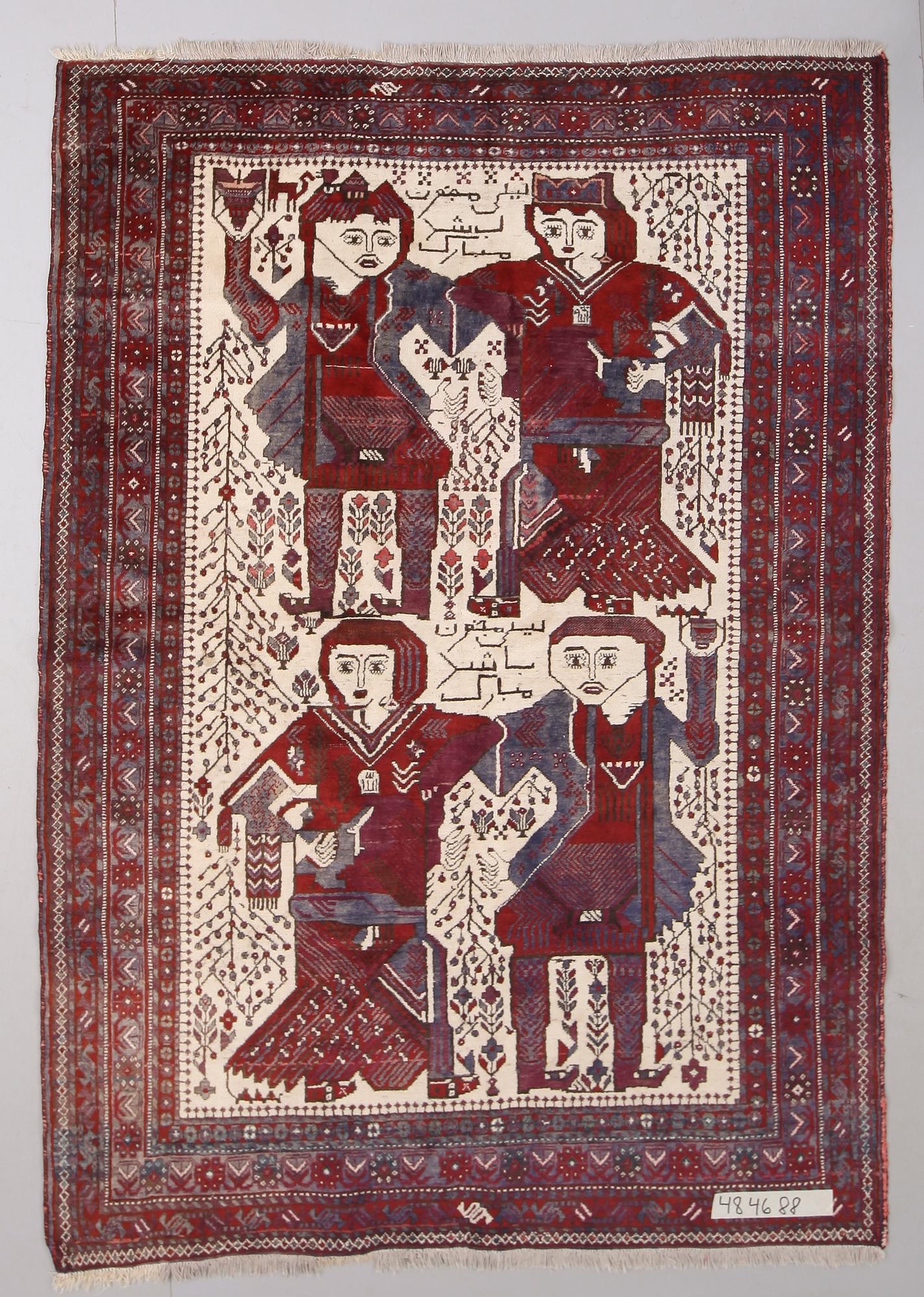 MATTA, orient. Ca 230 x 165 cm.