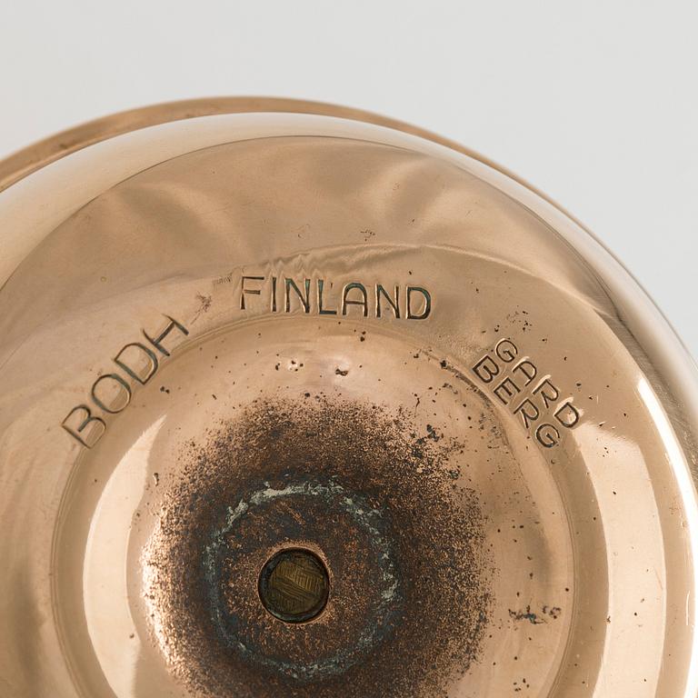 Bertel Gardberg, A pair of bronze candlesticks for Boda Finland.
