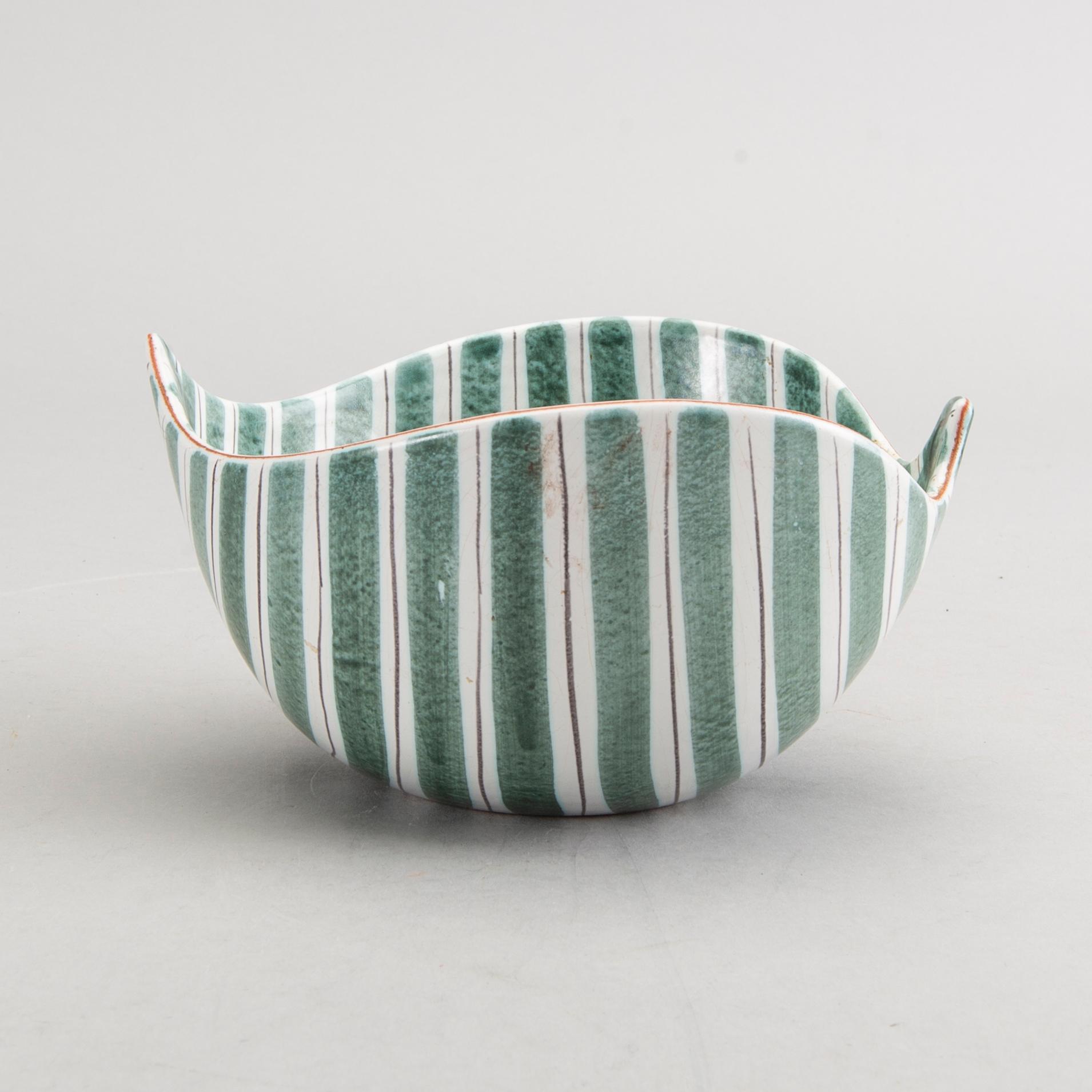 STIG LINDBERG, SKÅL, fajans, Gustavsberg.