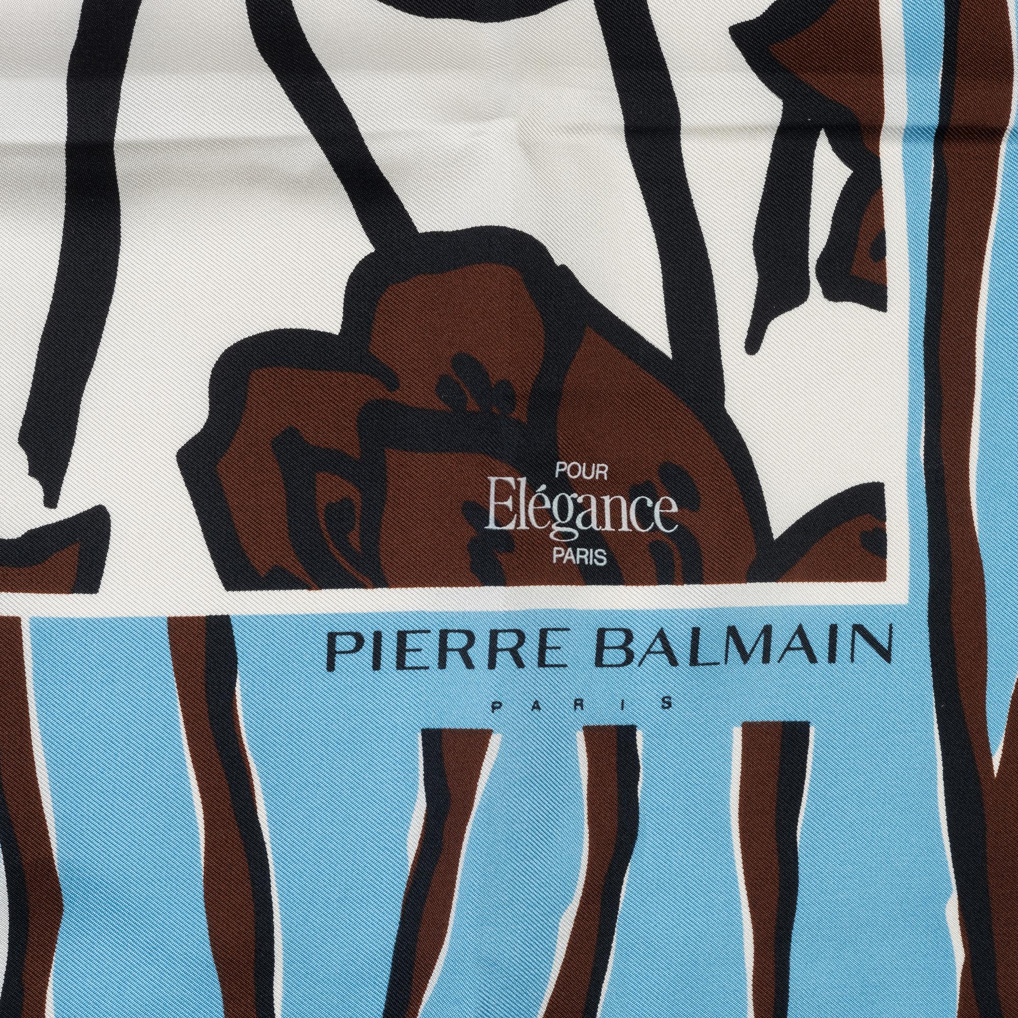 Pierre Balmain, scarf.