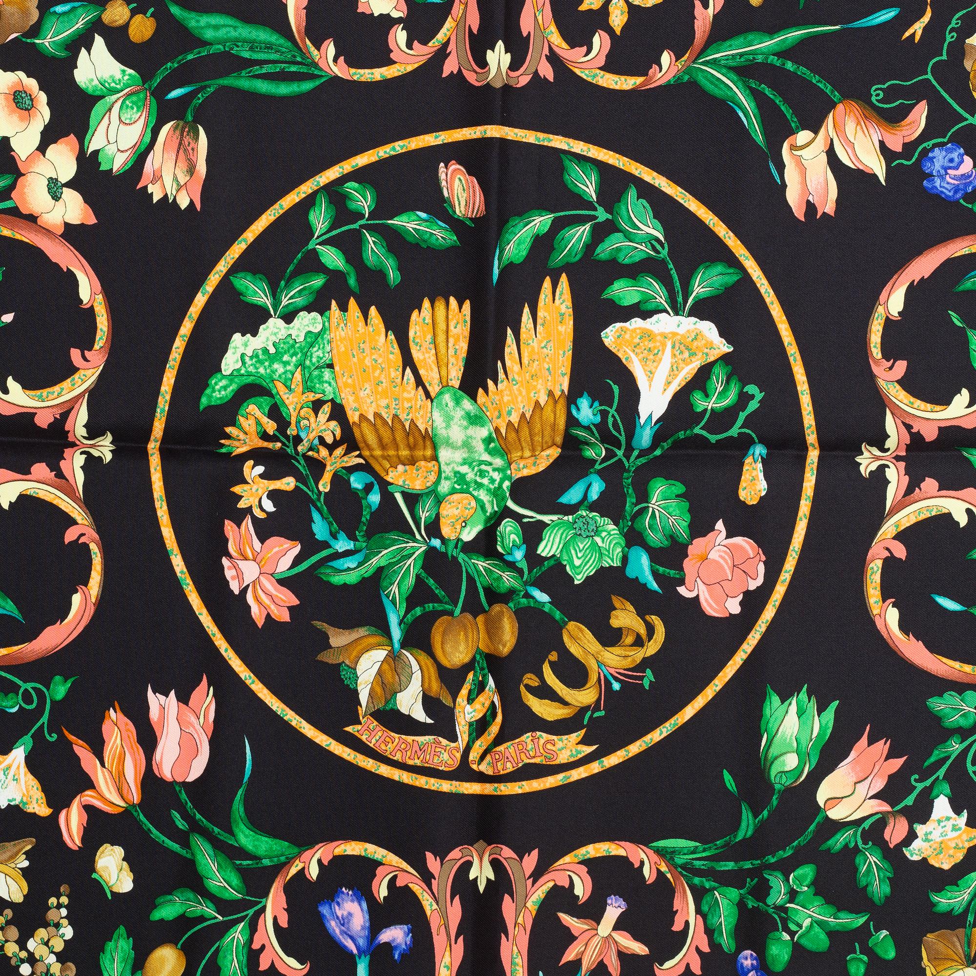 Hermès, scarf, "Pierres d'Orient et d'Occident".