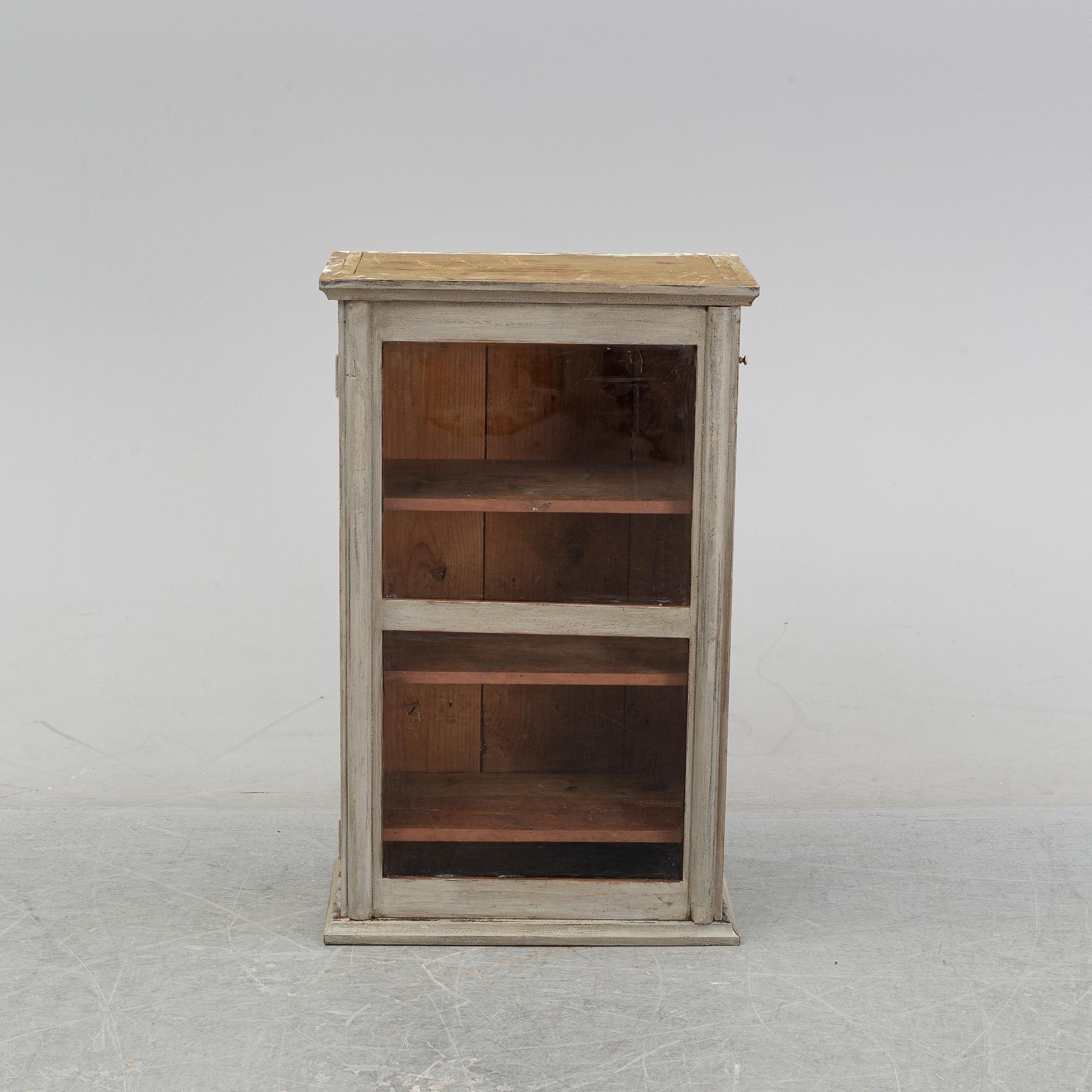 A Swedish hanging cabinet, late 18th century.