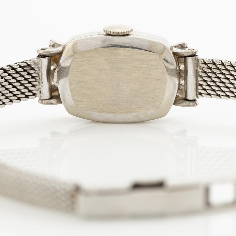 IWC, wristwatch, 18K white gold, 14 mm.