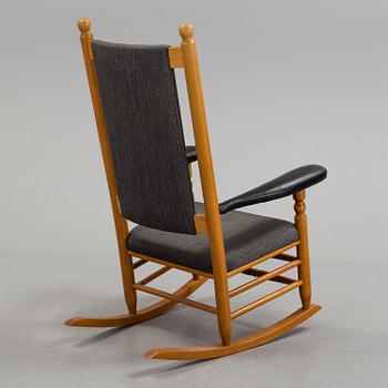 a rocking chair, Nesto stolfabrik, late 20th century.