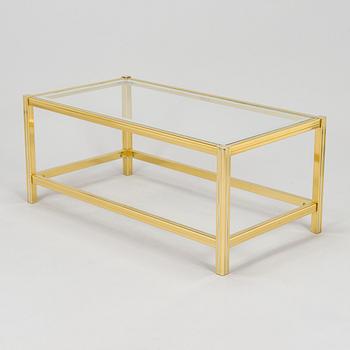 A coffee table and a side table, 1970s/80s.